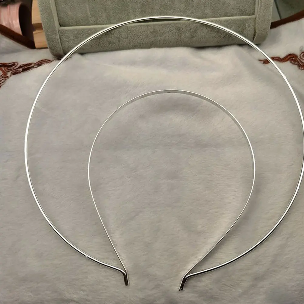 6 قطع من عصابات الشعر المعدنية على شكل تاج، غطاء رأس DIY لتزيين حفلات الزفاف والمهرجانات، طوق شعر معدني على طراز الملاك