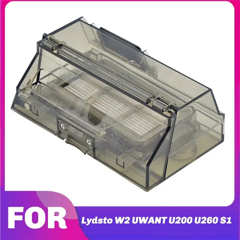 BAAJ-Precise Fit Trash And Dust Box With Filter For Lydsto W2, UWANT U200, U260, S1 Robotic Vacuum Cleaner Upgrades