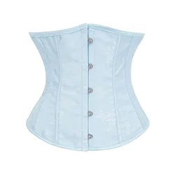 Corset Underbust Sexy Waist Cincher Vintage Corselet Top Gothic Plus Size Costume Black White Red Yellow Blue White
