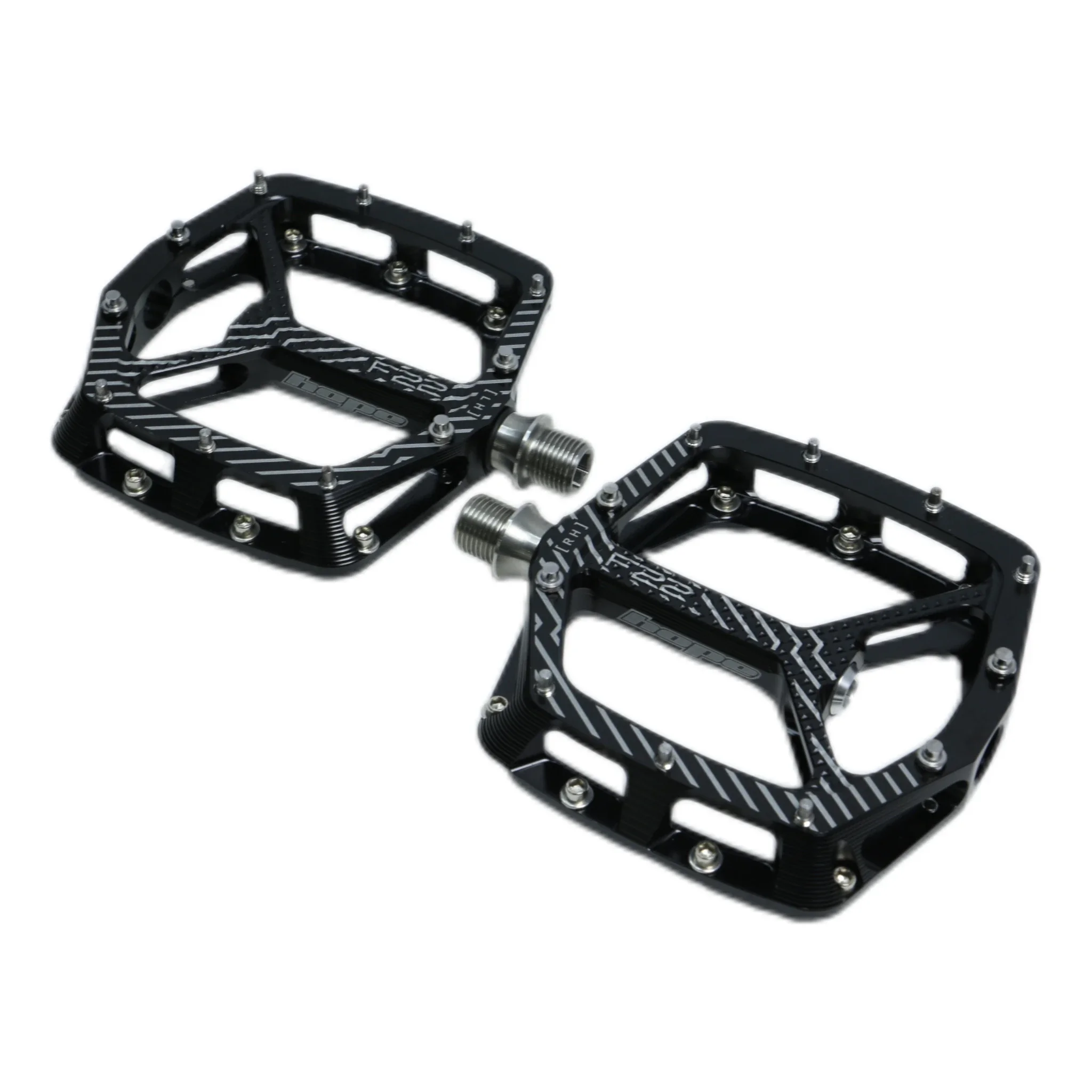 UK Hope F22 Mountain Bike Pedal CNC Flat Tread Speed Descent Enduro AM Climbing Pedal