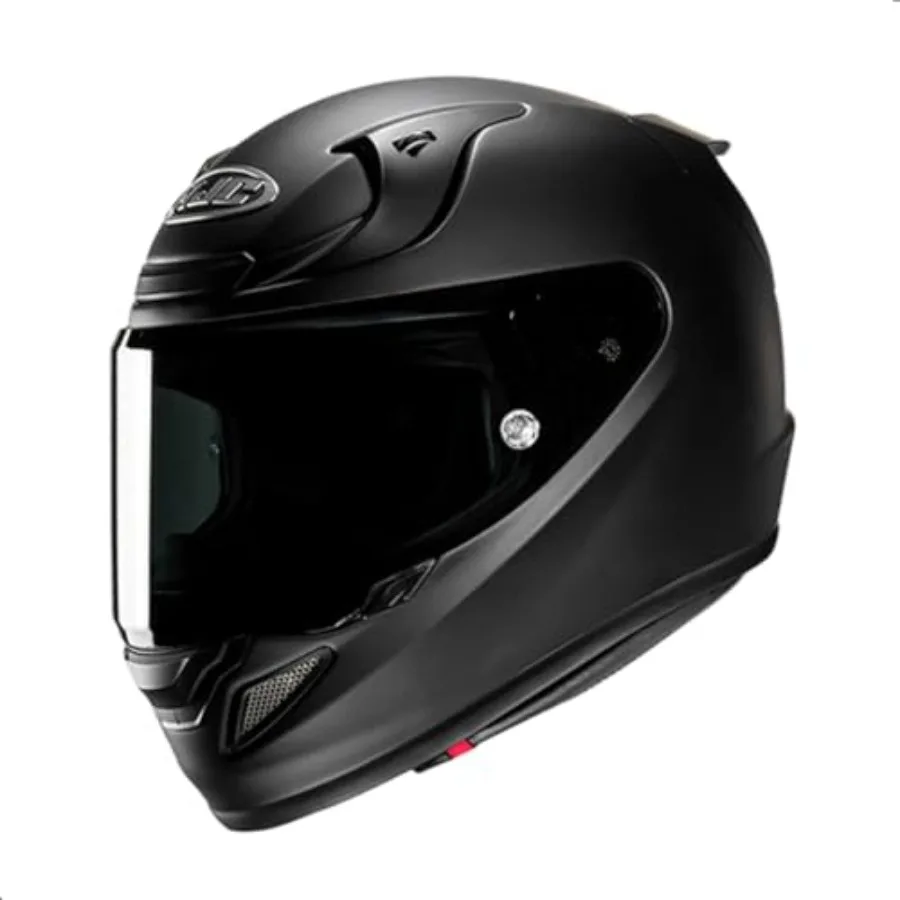 

Motorcycle helmet for street riding, polycarbonate shell, matte black, DOT certified with HJ-42 Pinlock visor