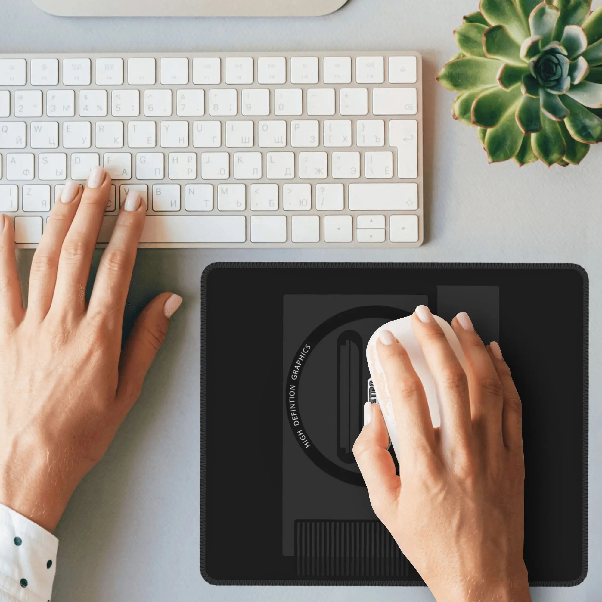 메가 16비트 레트로 게이머 - 제네시스 마우스 패드 컴퓨터 키보드 마우스 매트 게이머 PC 노트북 데스크 매트 사무용품 테이블 매트