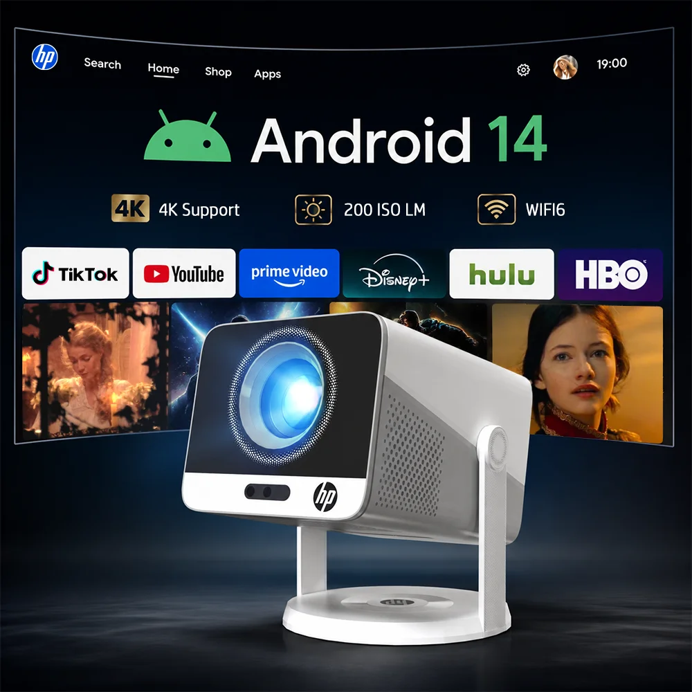 HP Offical Projector, 1080P - Home Cinema Entertainment 评论和价格