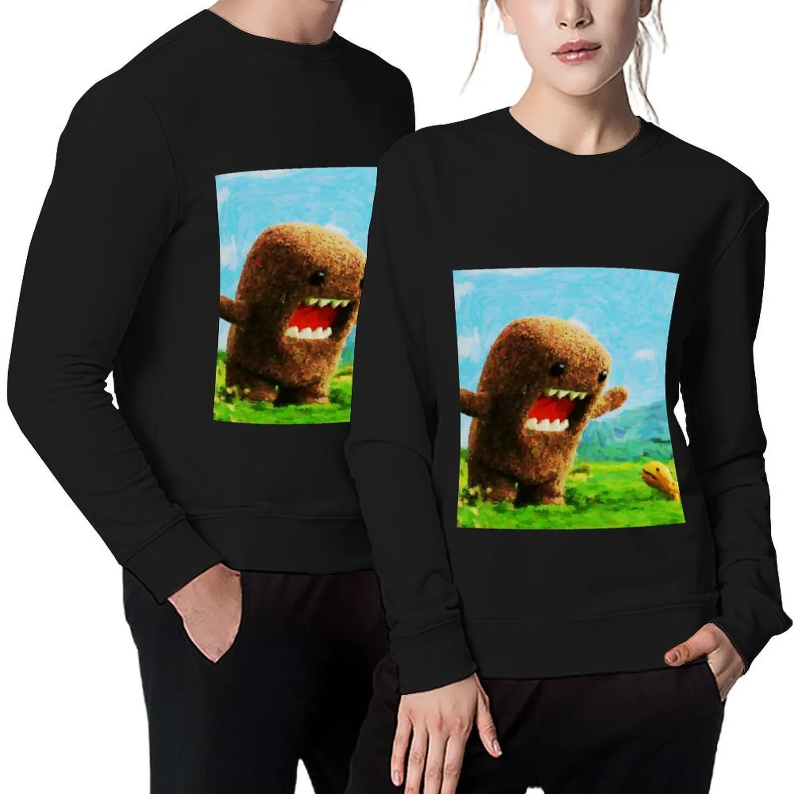 

Domo Kun Pullover winter clothes korean clothes men clothes autumn new sweatshirts