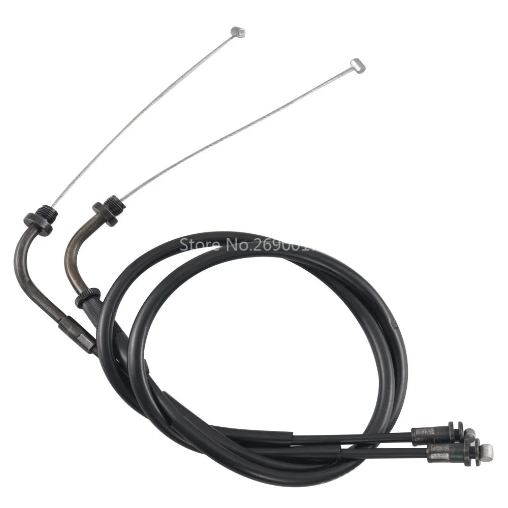 Motorcycle Parts Steel Throttle Cable Wire Accelerator Cable Compatible With BMW S1000RR 2009-2014 1 Set