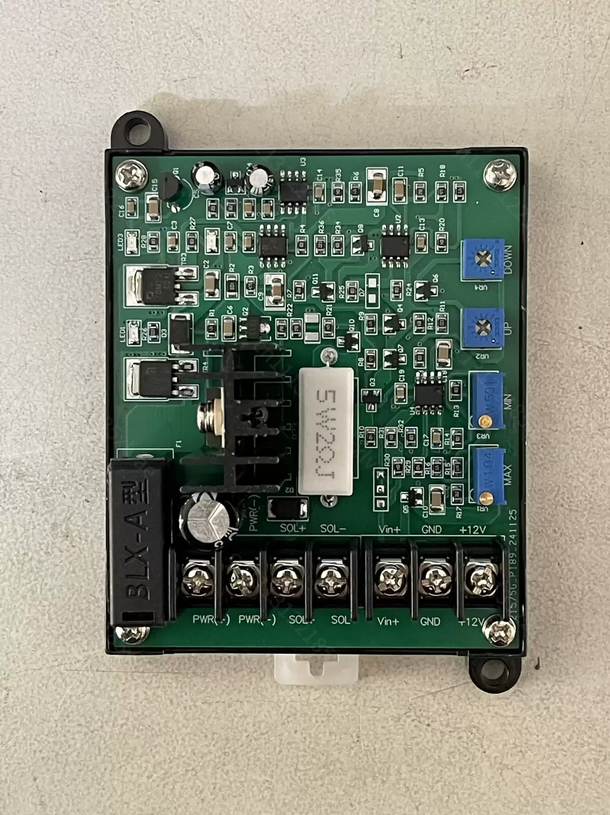 DC24V Precision Proportional Valve Amplifier Board PF-DC-24 Solenoid Valve Electronic Control Module For Hydraulic System