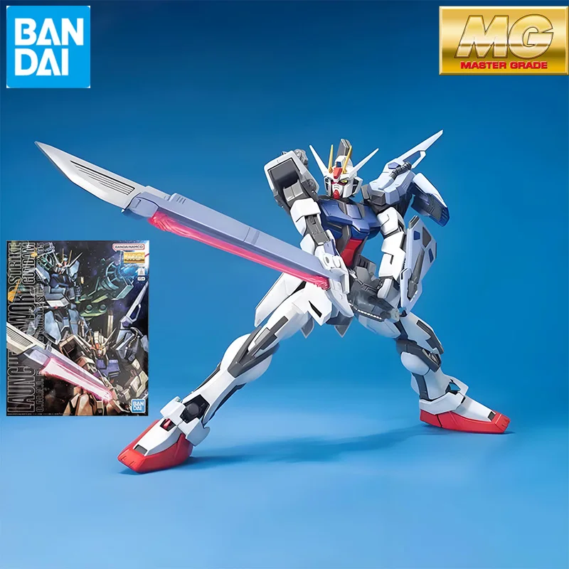 Bandai Original MG Master Grade Serie MG108 Heavy Artillery/Sword Attack Gundam Anime Montage Figuren Modell Spielzeug Sammlerstück
