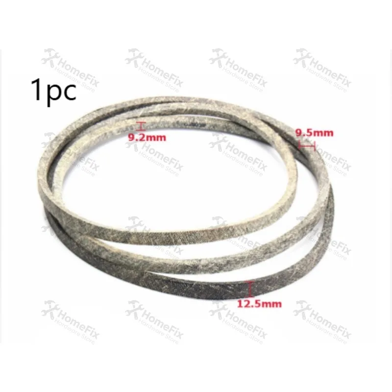 B134 Dry-wrapped Cloth V-belt 0.625x137 Inch Aramid Cord Replacement Belt Replaces OEM 754-0642