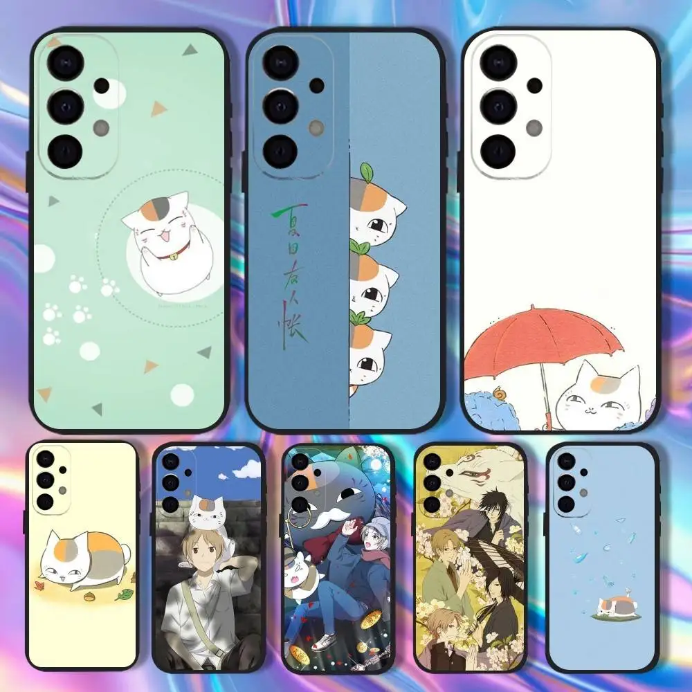 

Natsume's Book Of Friends Phone Case For Samsung S25,S24,S21,S22,S23,S30,Ultra,S20,Plus,Fe,Lite,5G Black Cover