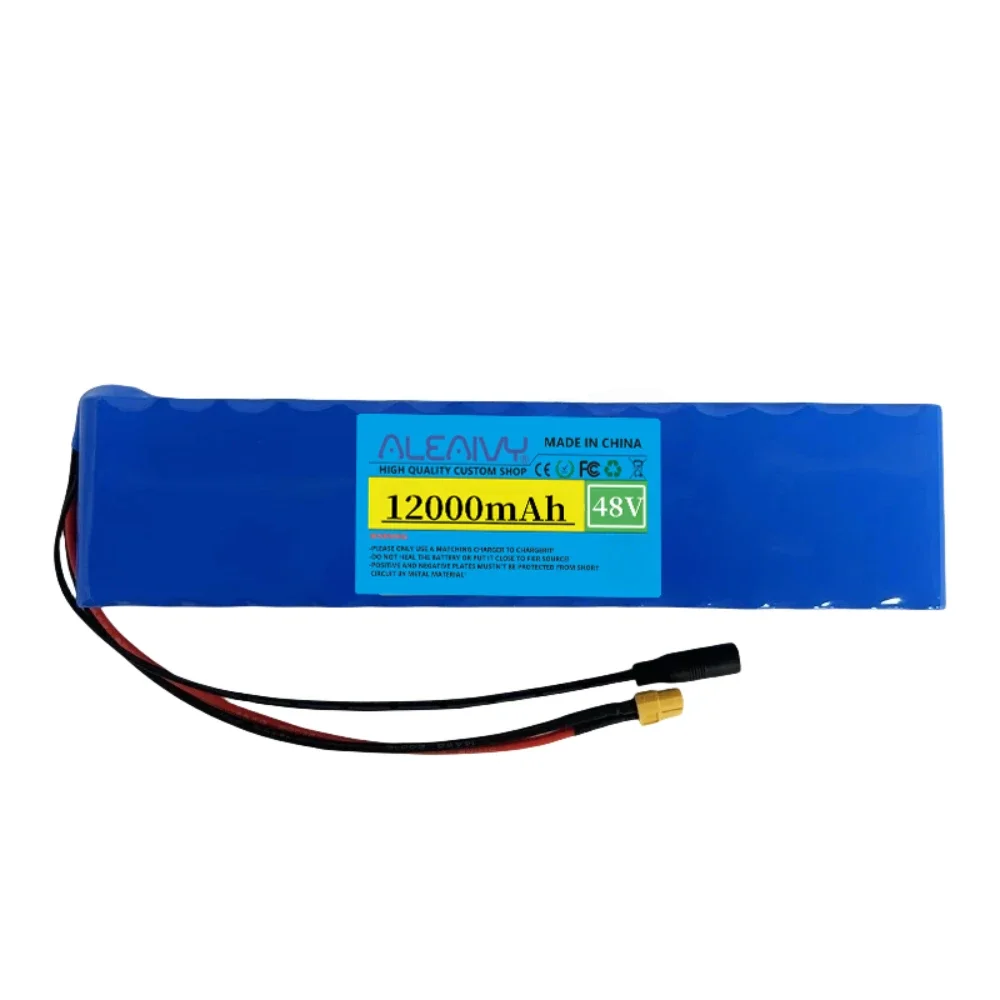 Verbeterde 13S2P 48V 12000mAh21700 accu-VOOR 700W elektrische scooter, wordt geleverd met 54,6V oplader, duurzame energievoorziening voor ritten
