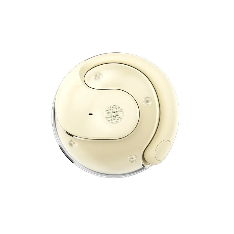 HY-T26 Small Coconut Ball Wireless Bluetooth Headset Ear-mounted Headset Sports Noise Reduction Lanyard Type