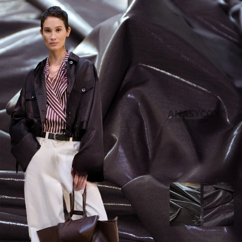 

Non Elastic Natural Pure Cotton Plain Weave Fabric for Fashion Clothing Jackets Dresses Design Per Meter Diy Sewing Cloth