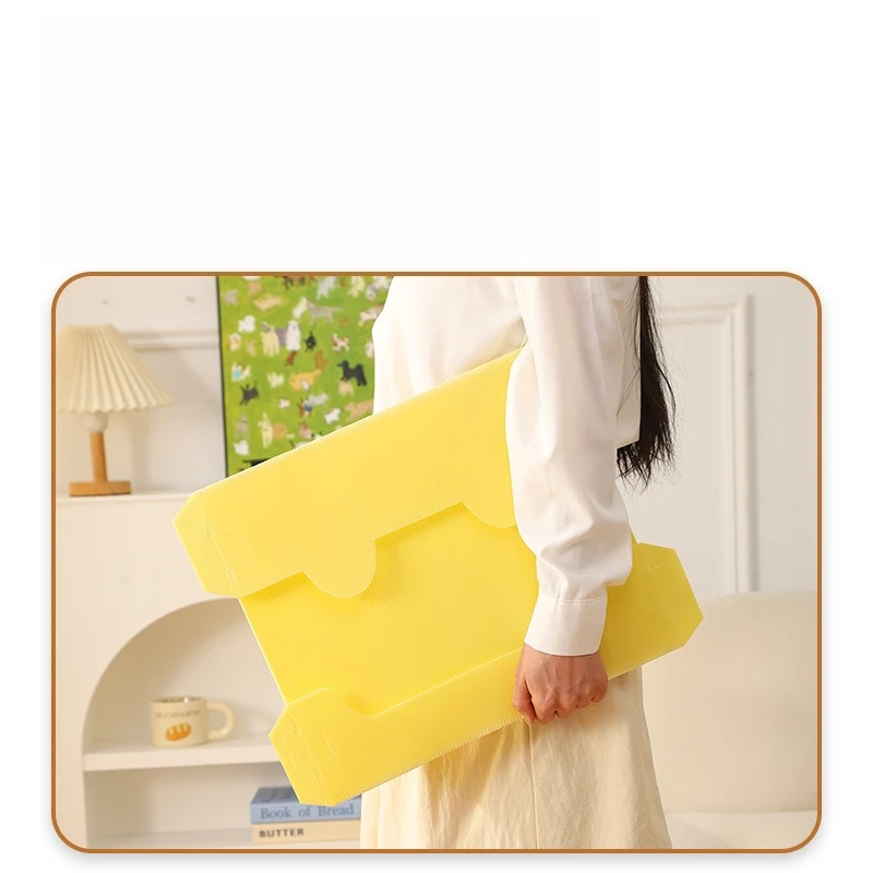 مستلزمات الحيوانات الأليفة صندوق فضلات القطط القابل للتصرف PP قابل للطي مقاوم للماء صندوق فضلات القطط صديق للبيئة صندوق فضلات القطط الكبيرة