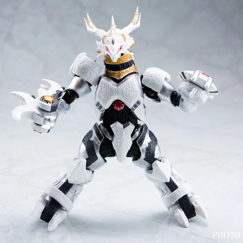 Bandai Genuino SHF GALACTRON Ultraman Orb Anime Action Figure Da Collezione Mobilità Comune Modello Giocattoli Ornamenti Regalo Per Bambini
