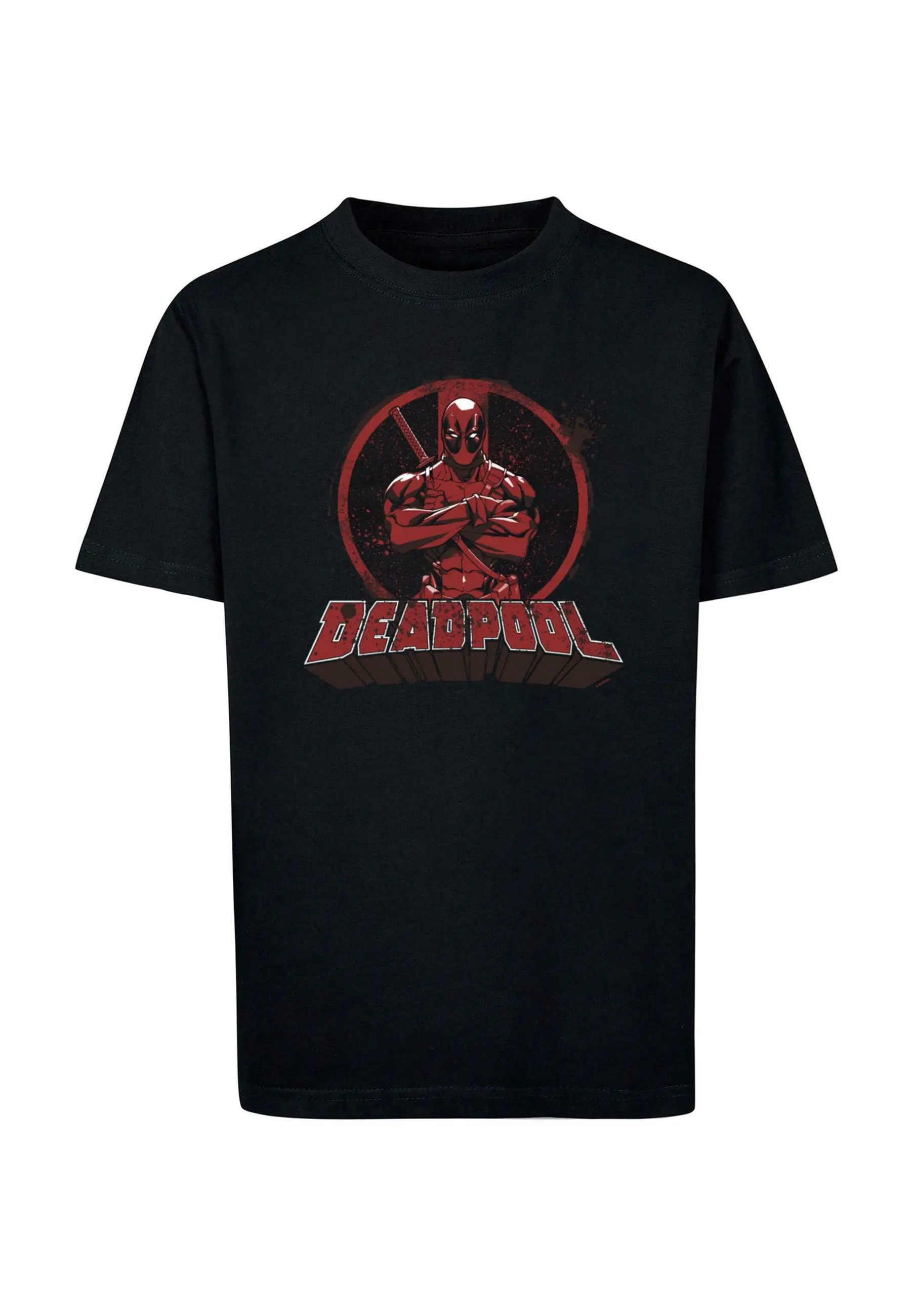 

Marvel Deadpool Graphic Printing Summer Autumn Winter Cotton Men's and Women's T-Shirts Short Sleeves Luxury Outdoor Sports