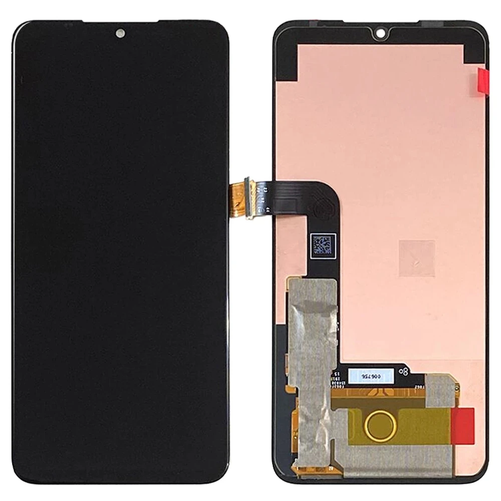 Original For LG G8X LCD Display Touch Screen Digitizer Assembly For LG V50s Display with Frame Replacement G8X ThinQ LM-G850EMW