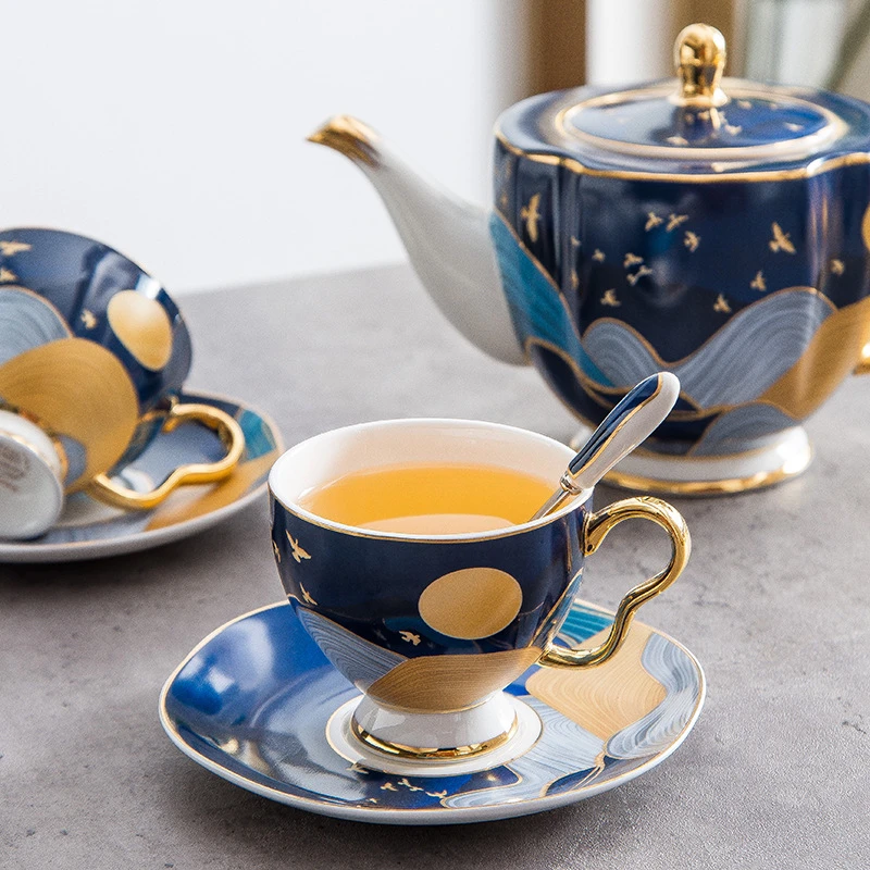 Simples chá cerâmico, Copos de café, Estilo europeu