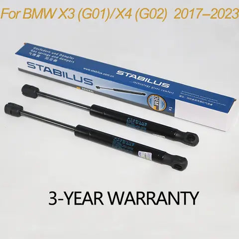 Car-styling Front Hoods Bonnets Gas Spring Strut Lifters for BMW X3 (G01) X4 (G02)  iX3 (G08）AlpinaXD3 (G01)  51 23 7 397 493