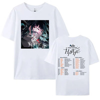2025 Hot Sale Ado WORLD TOUR Hibana Tshirt Cotton Short Sleeve T-shirt Japan Style Fashion Print Clothing Women Men Summer Tee