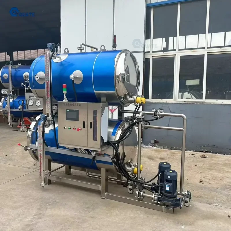 cat Sterilized Dry Food Autoclave Food Sterilizing Machine Retort Machine in Food Industry