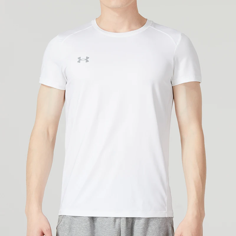 

Underarmour Men's T-Shirt Is Comfortable, Breathable, Quick-Drying, Casual Sports Half-Sleeved Fitness Training Round Neck Short-Sleeved 23500506-100
