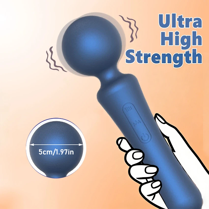 عصا سحرية قوية هزاز دسار للإناث الاستمناء النشوة الجنسية عصا مدلك الحلمة البظر محفز الجنس لعب للمرأة 18