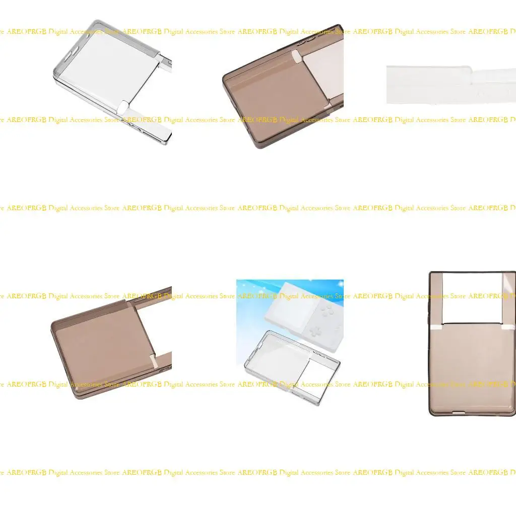 

E21E Clear TPU Case Full Device Protections Clear Storage Box for Analogue Pocket