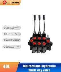 Multi-way Valve Reversing Valve Hydraulic Distributor Manual One To 4 Valve Cylinder Hydraulic Valve Pair Wire 4 Various Style