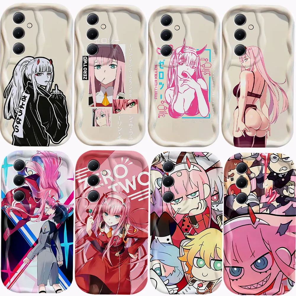 Darling in the Franxx 3D Wave Case For OPPO A98 A94 A93 A92 A79 A78 A76 A58 A57 A55 A38 A33 A17 A16 A15 2020 4G 5G Back Cover