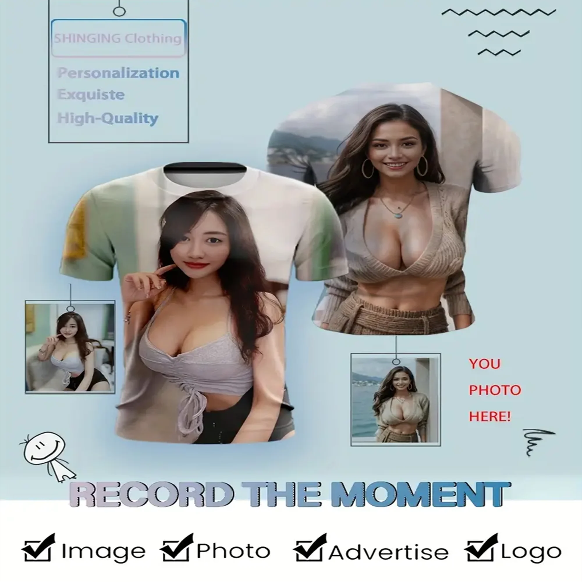 

3D Printed Custom Design T-Shirts Summer Short Sleeve O-neck Shirt Hoodie Baseball Uniform Dropping Shipping Wholesale Unisex