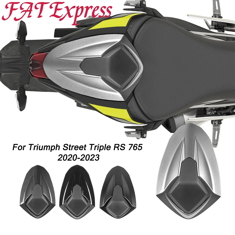 

Rear Passenger Pillion Seat Cover Fairing Cowl For Triumph Street Triple RS 765 RS765 2020-2023 Tail Cushion Protector 2021 2022