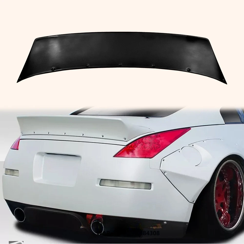 

For Z33 Fairlady 350z RB Style Rear Trunk Wing Spoiler Lip FRP Unpaint