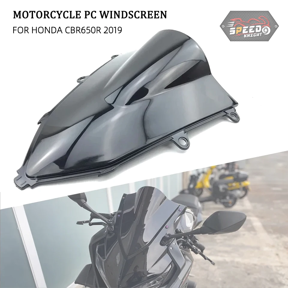 Double Bubble Parts Windscreen Accessories For 2019 20 21 Honda CBR650R 2022 Highly Transparent Motorcycle Windshield WindScreen