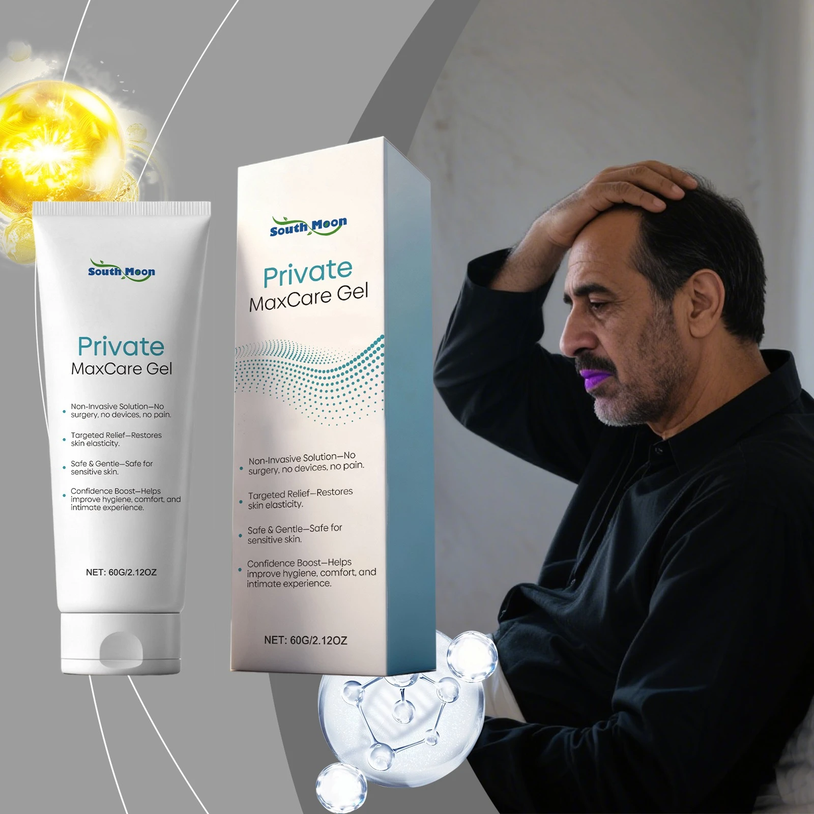 

Men Delay Gel Prolong Climax Endurance Intimate Lubricant Soothing Fast Absorbing Non Sticky Safe Body Care