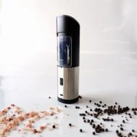 Electric Pepper Grinder Automatic Gravity Shaker Salt Pepper Grinder Spice Mills Stainless Steel Kitchen Tools Battery Powered