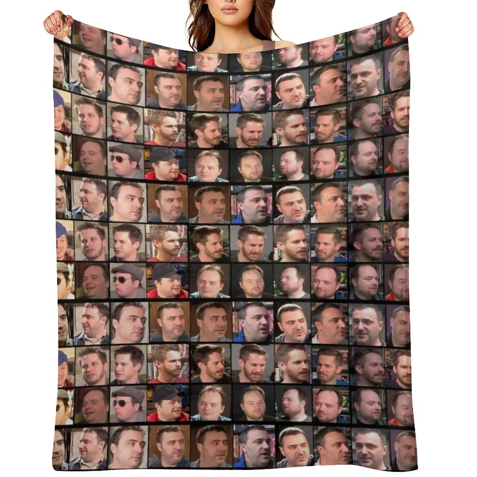 

faces of meth RLM Throw Blanket heavy to sleep Soft Plush Plaid Luxury Designer warm for winter Blankets