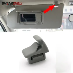 1Pc Gray Car Sun Visor Hook Clip Bracket Hanger MR654343 For Mitsubishi ASX Lancer EVO 10 Pajero3 V70 V60 2012-2014 2015 2016