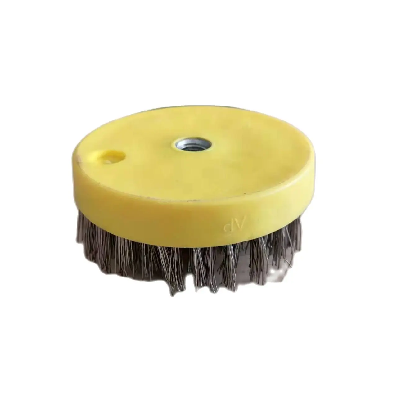 110mm Round  Abrasive Strong Steel Wire Antique Brush For Grinding Stone Marble Granite Concrete Surface Polishing