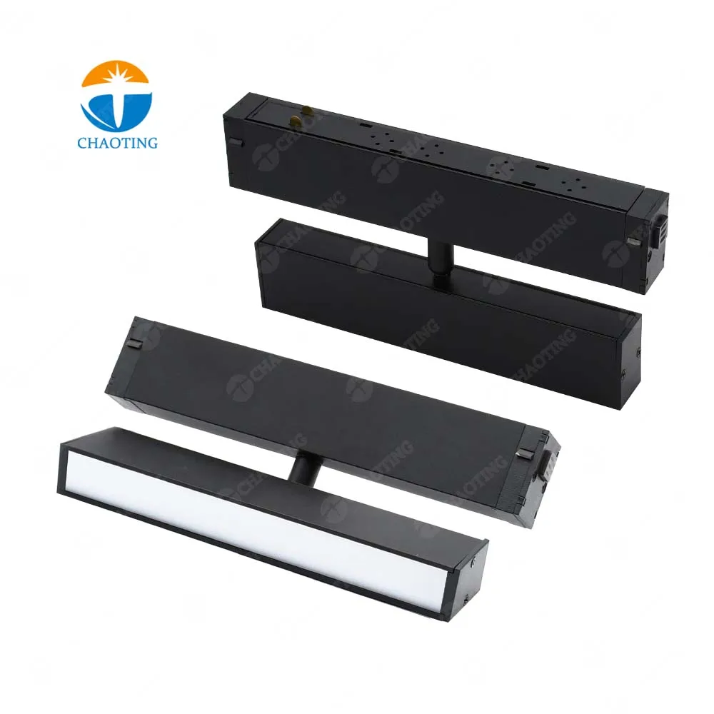 

Tuya WiFi LED Track Flood Light Rotatable LED Tracklights Adjustable Fold Floodlights 9W 18W For Interior Magnetic Rail Lighting
