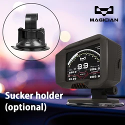 Magician F936 Universall OBD Smart Multi Function Gauge Car Automobile Smart Upgrade Digital Gauge