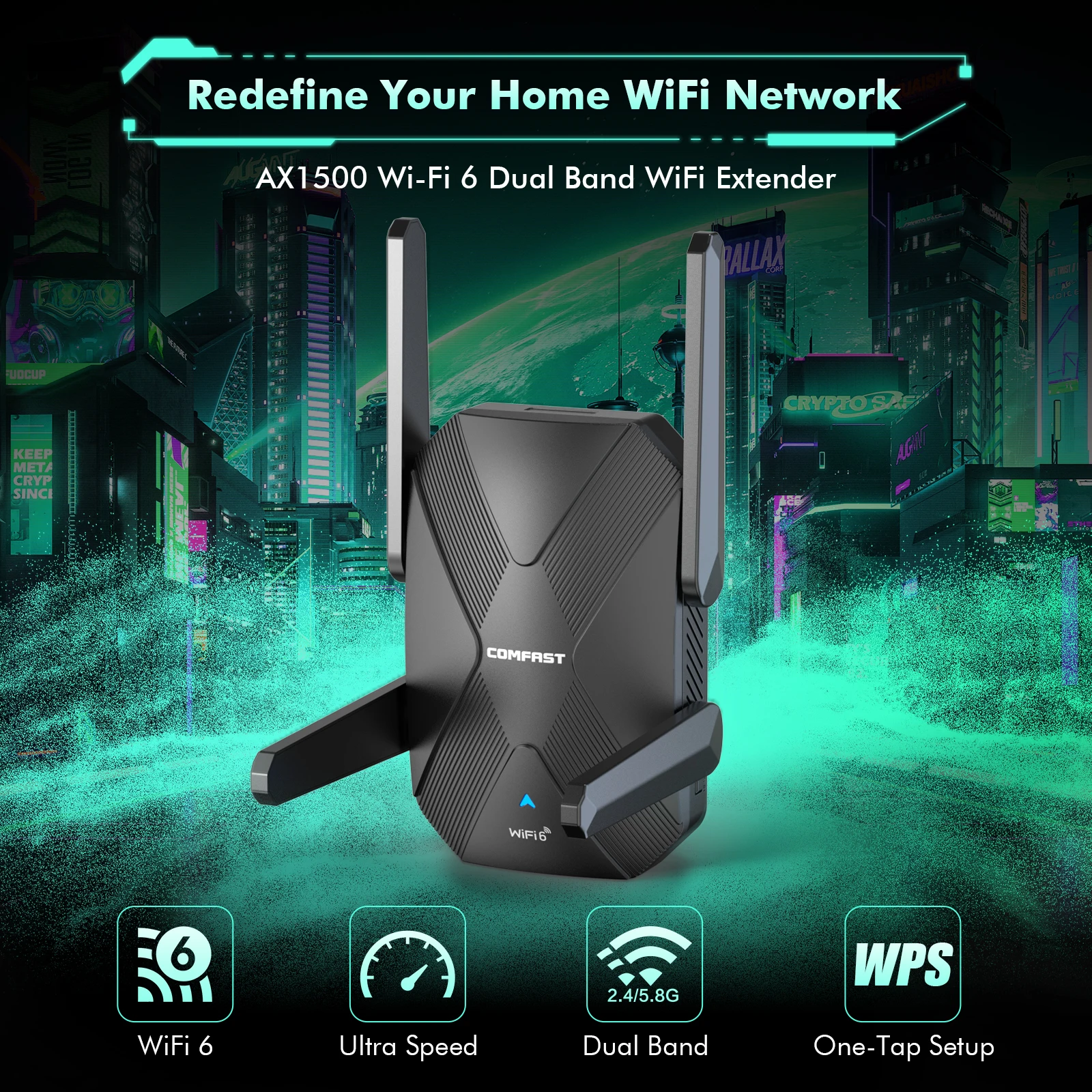 Comfast 1500Mbps Wi…