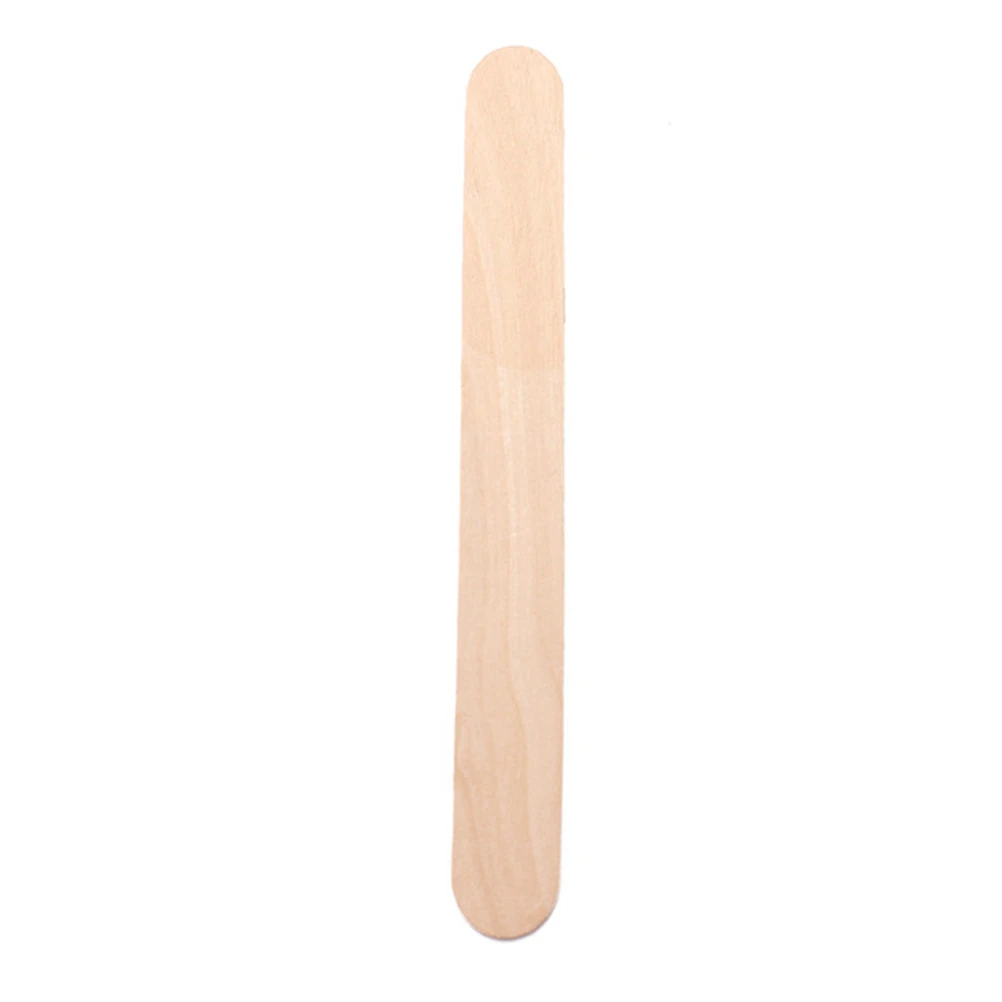 

100 Pcs Cleansing Hair Removal Wax Scraper Tongue Depressor Unhairing Tool for Face Spatula