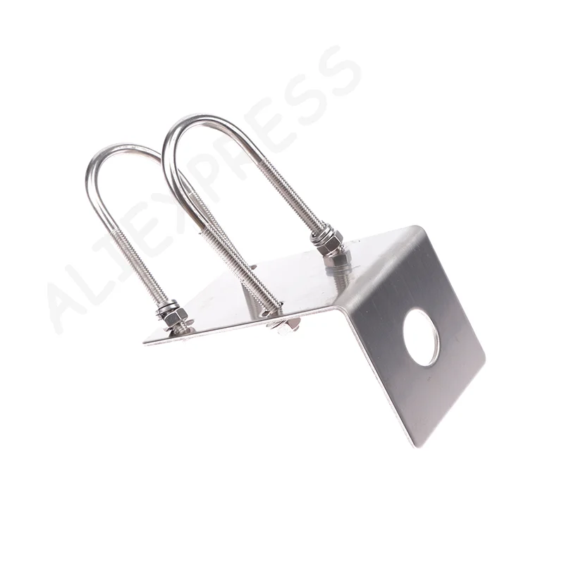 

Mounting Bracket for Car Radio Transceiver Antenna, Balcony Holder DIY Accessory, Clip Clamp Fixed Seat.