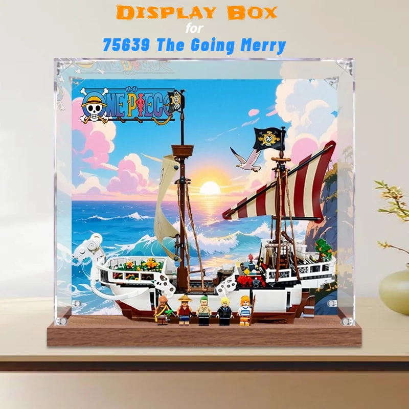 

Пылезащитная коробка для дисплея 3 мм для lego 75639, витрина Going Merry, органайзер для хранения (набор Lego не входит в комплект)