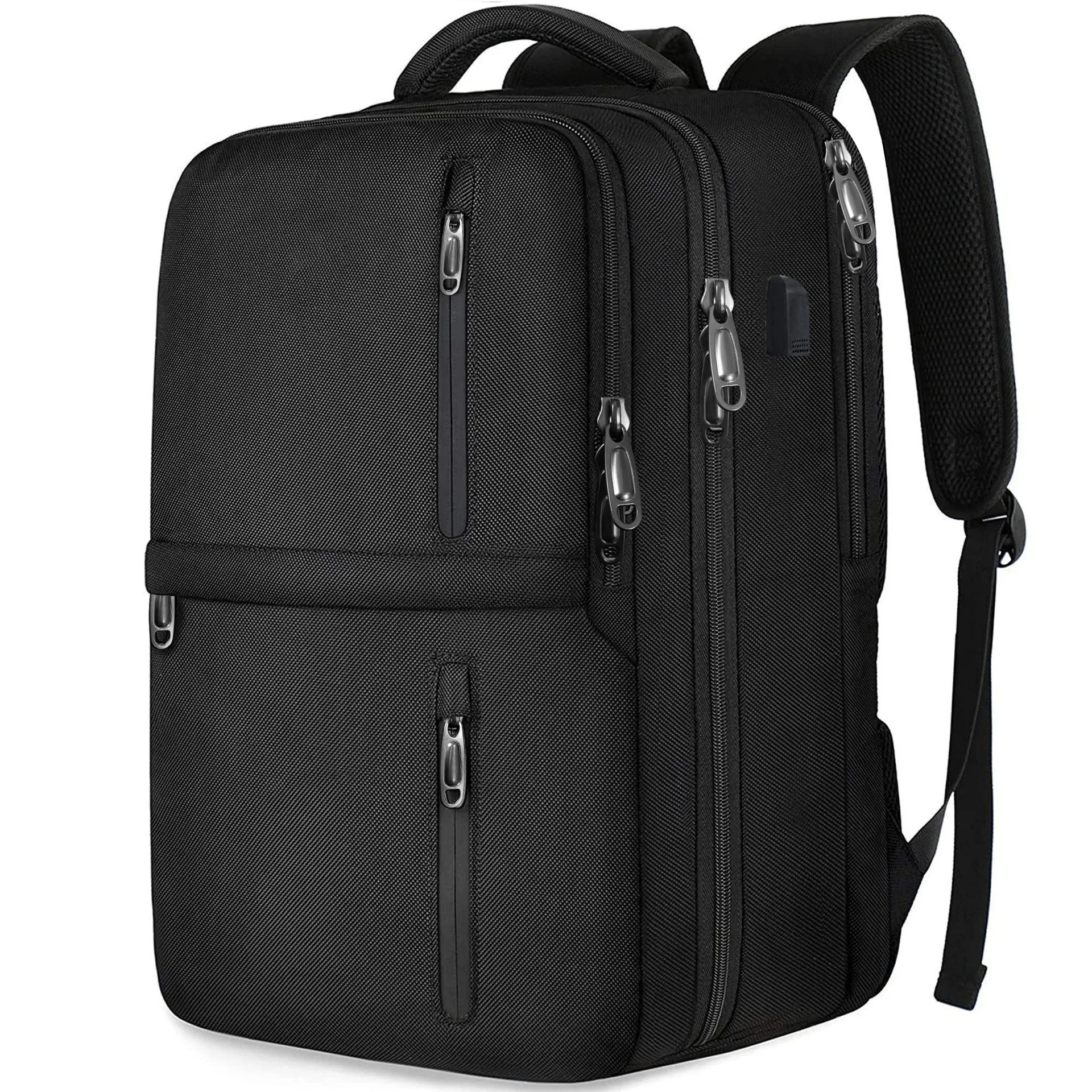 Carry On Backpack All in One Business Travel Bag for Work Weekend and Overnight Trips Waterproof Laptop Backpack