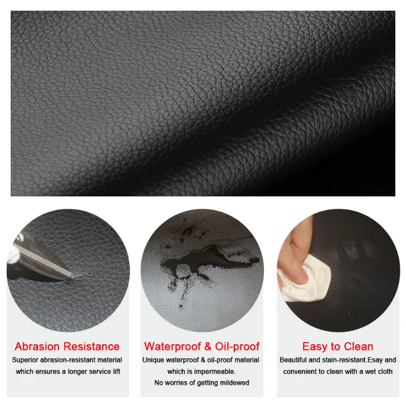 PU Leather with Sponge Car Interior Center Control Armrest Box Cover Protective Trim For VW Golf 6 MK6 2010 2011 2012 2013