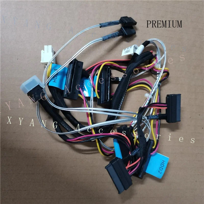 N+ New 6JH9J SAS SSD RAID Hard Drive Data Cable for Dell PowerEdge R330 4+2 Bays Server Non-OEM Replacement