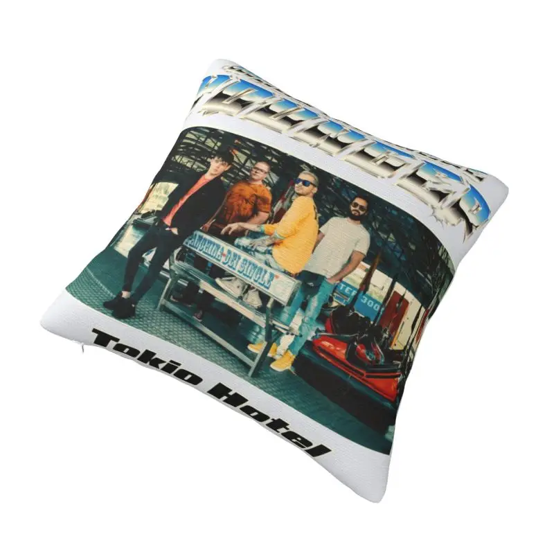 Custom When We Were Younger Original Aesthetic Tokio Hotel Rock Band Cushion Cover Soft Cute Pillow Case