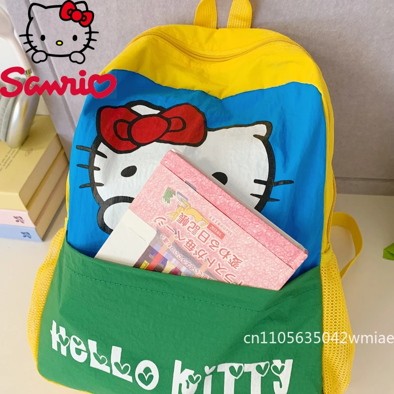 New Student Backpack Fashion High Quality Lightweight Backpack Cartoon Versatile Multi Functional Storage Women's Backpack