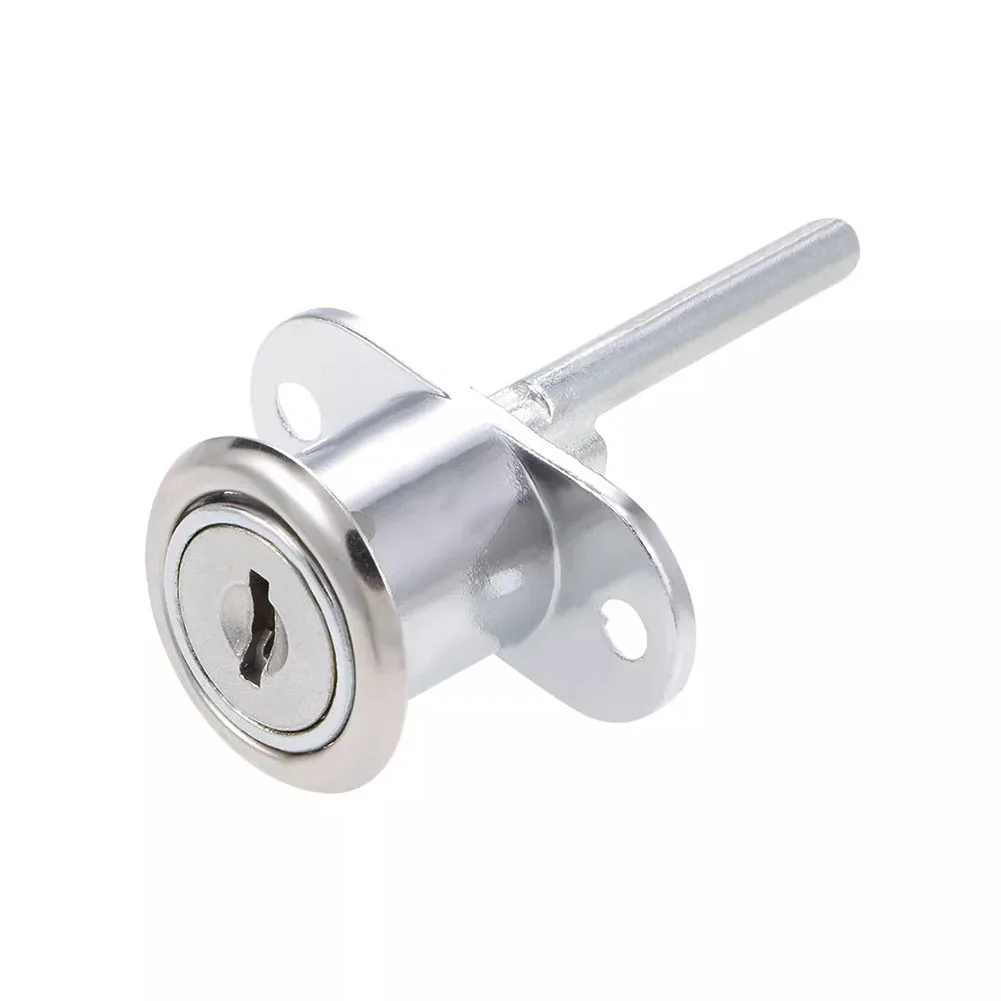 Cabinet Lock Cylinder Lock Zinc Alloy Material 180 Degree Rotation 19mm Cylinder Diameter Keyed Different For Home